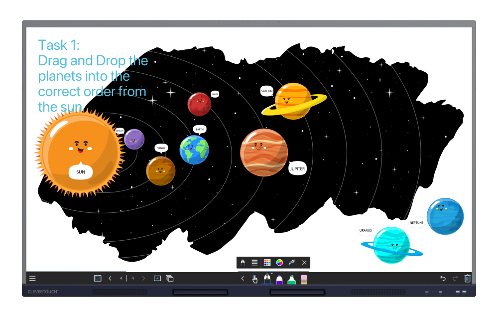 Clevertouch Impact Max 2 interaktiv skärm