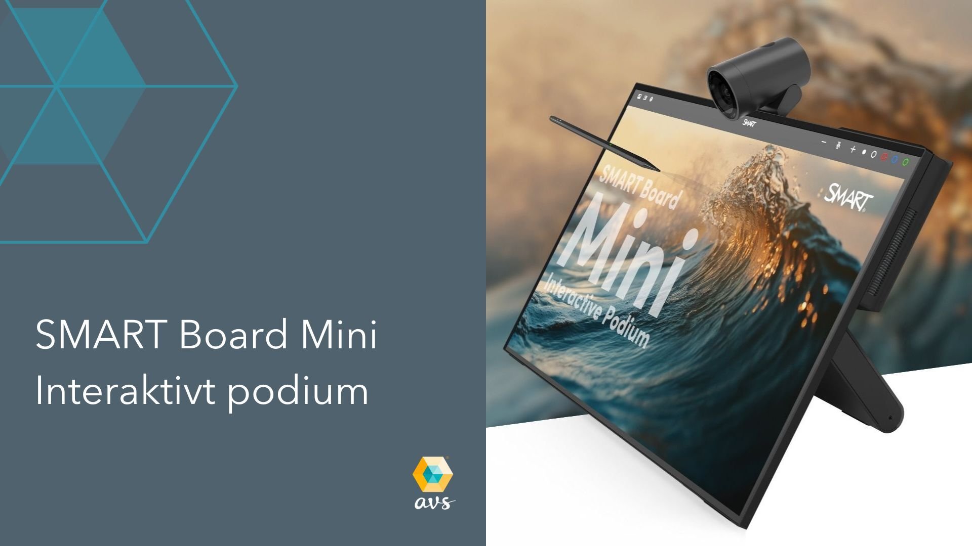 SMART Board Mini Interaktivt Podium för föreläsningar och presentationer