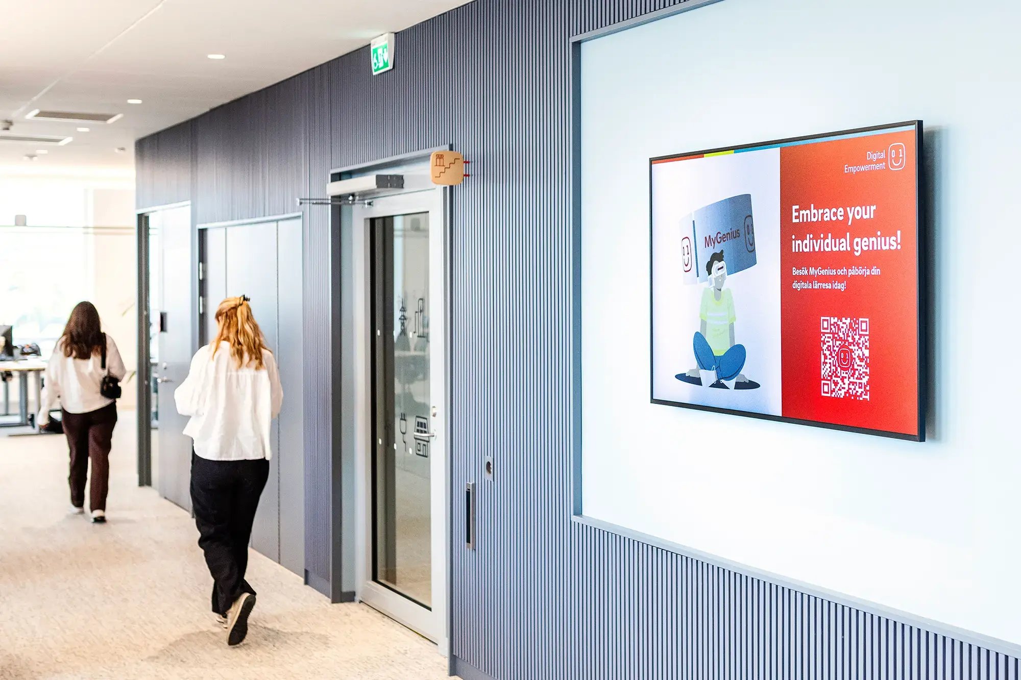 AVS leverantör av digital signage till kontoret