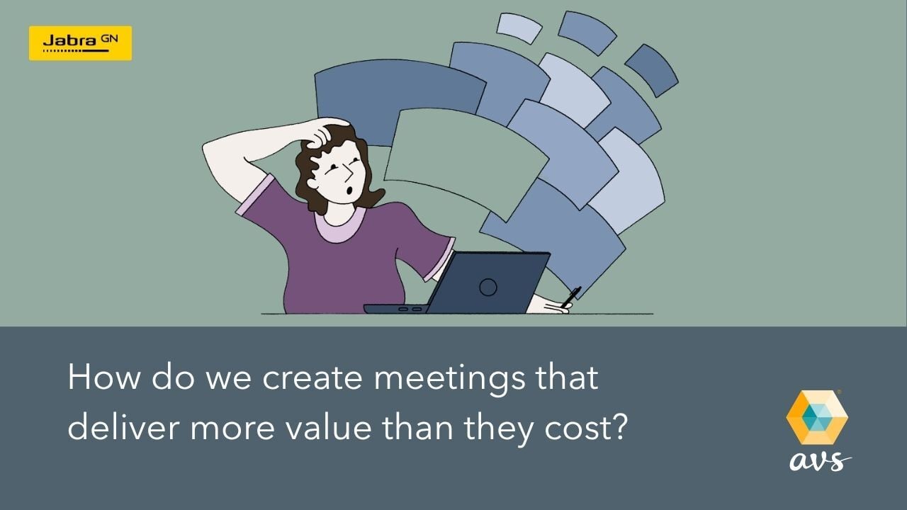 The coost of bad meetings Jabra