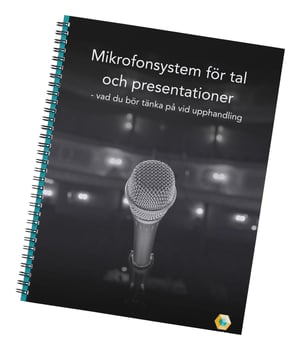 Upphandlingsguide inför upphandling av mikrofonsystem