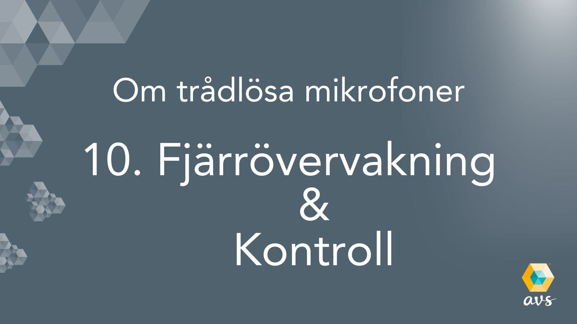 Hur kan man fjärrstyra trådlösa mikrofoner