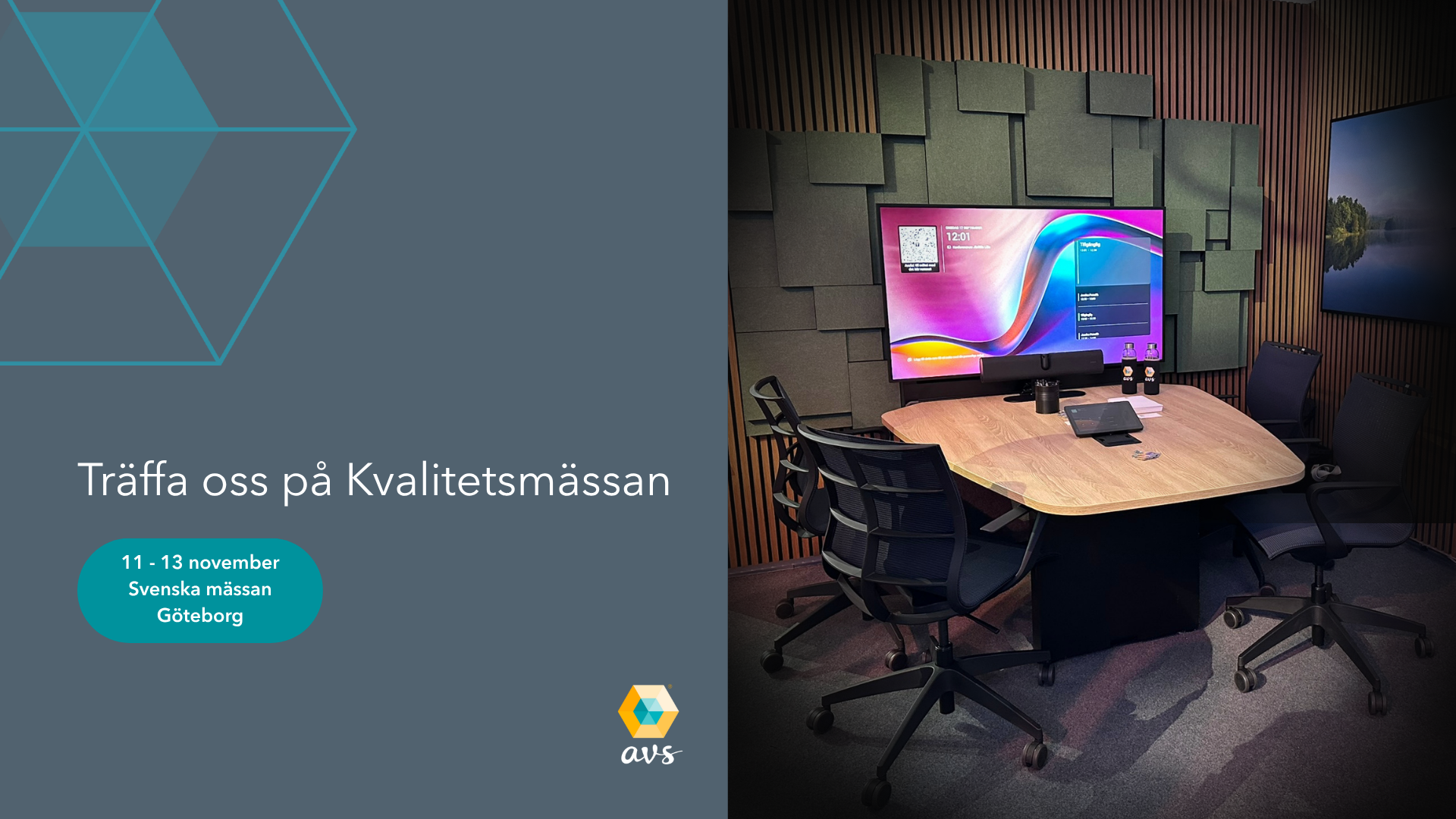 Träffa oss på Kvalitetsmässan - Kostnadsfritt inträde