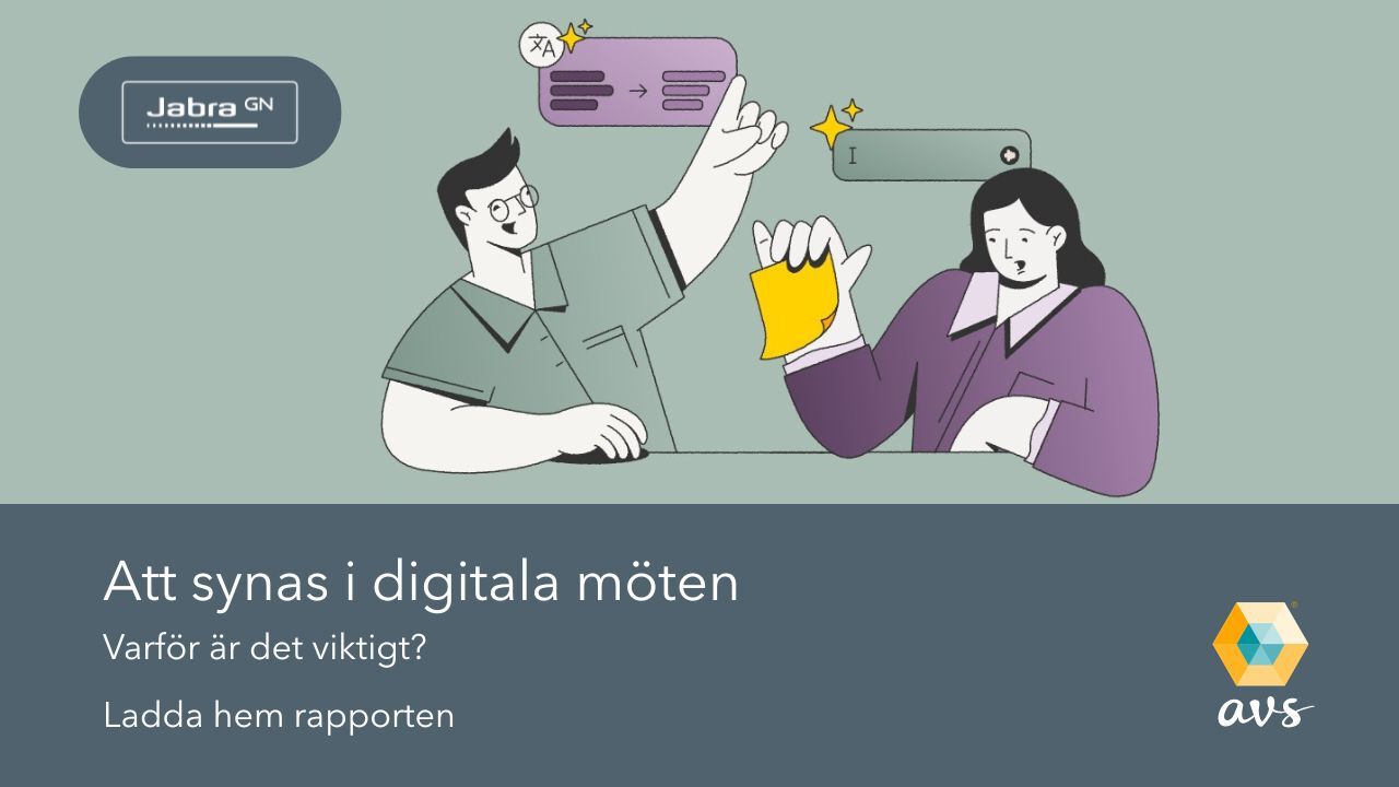 Att synas i digitala möten – Varför är det viktigt?